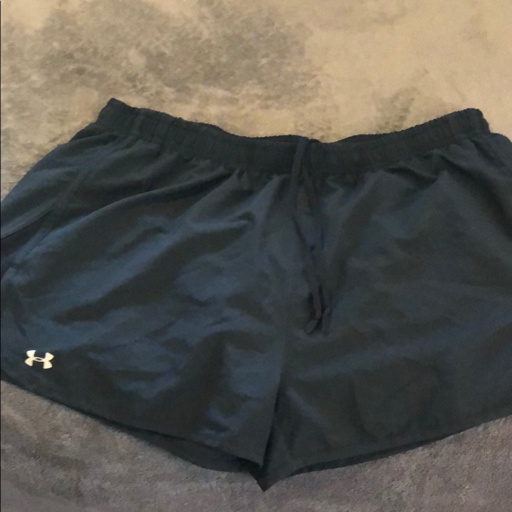 Barely worn Under Armour running shorts